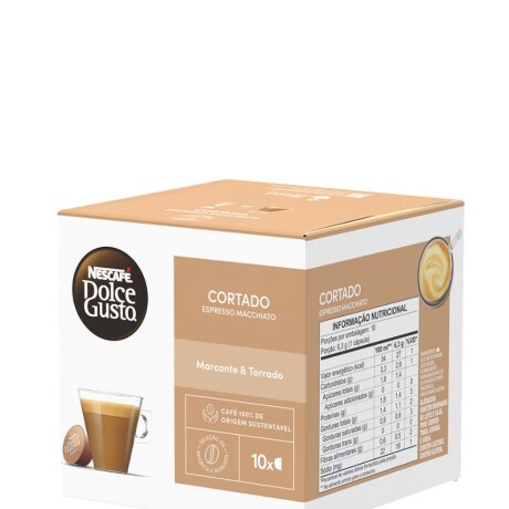 CAPSULAS DOLCE GUSTO (10) CORTADO PACK X 10 CAPSULAS DOLCE GUSTO (10) CORTADO PACK X 10