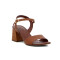 Sandalias Cuero Mujer Darkness Marron