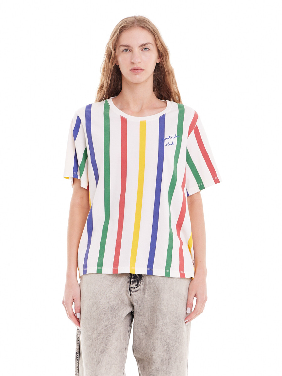 T-shirt Atenas Stripes - Multi 