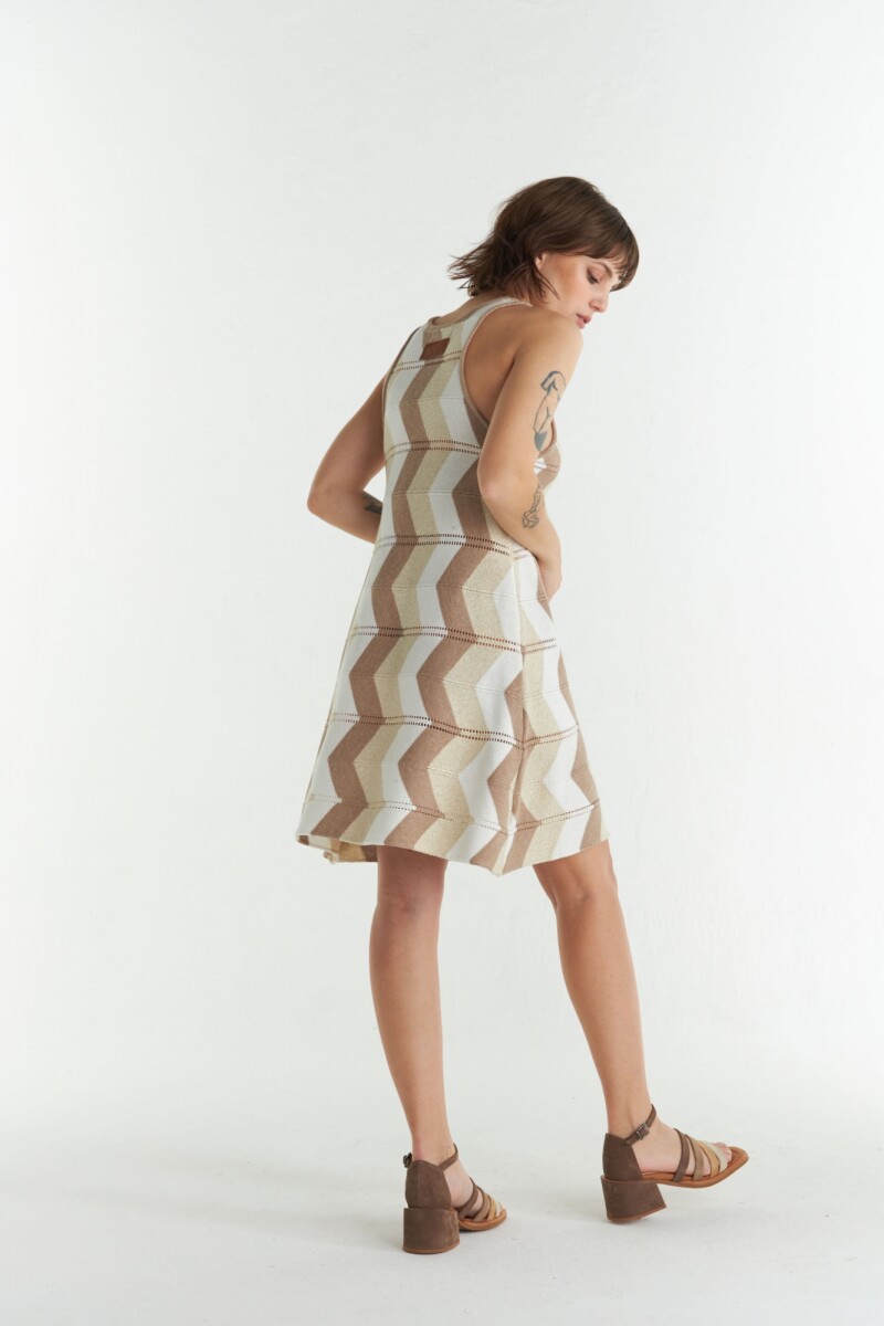 Vestido Piece Nude/Crudo