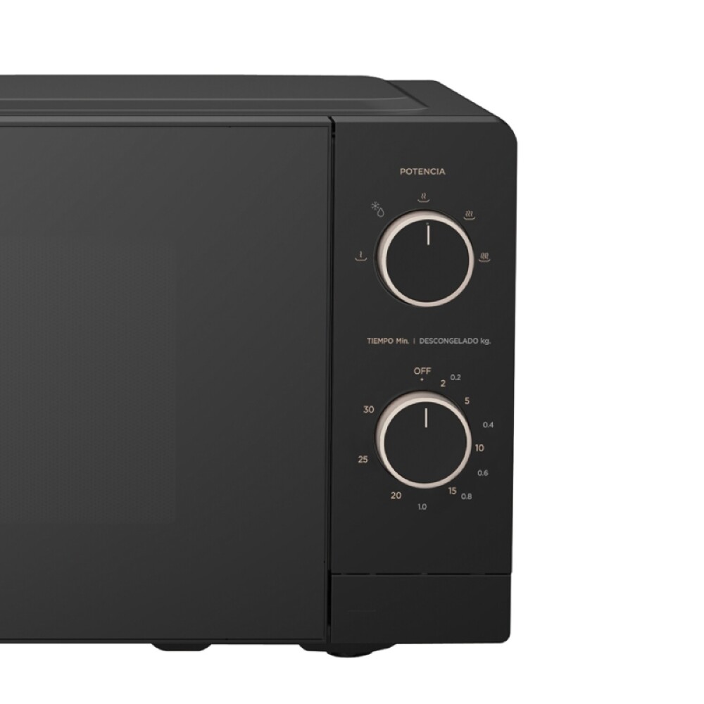 Microondas 20L Inverter Midea Inverter XmartWave Negro MMOP01MZ negro