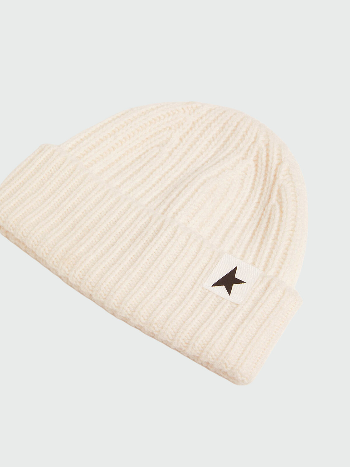 GOLDEN GOOSE - Gorro de lana con estrella negra 10190