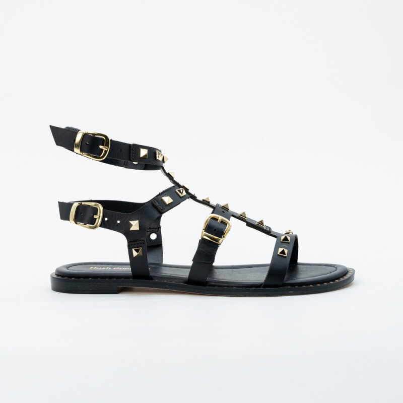 Sandalia CUERO PRETO NEGRO