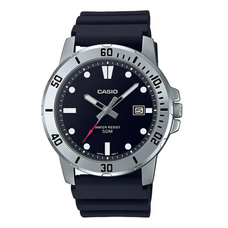 Reloj CASIO MTPVD01-1EVUDF Resina Negro Esfera 44mm 0