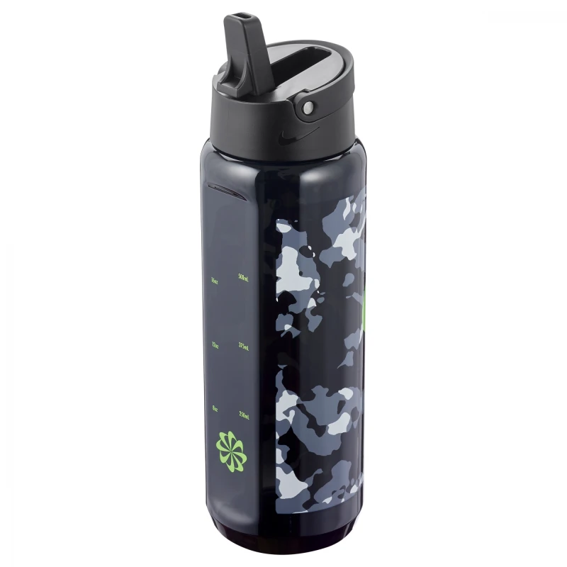 Botella Nike TR Renew Recharge Straw Bottle 24 oz Unisex Negro