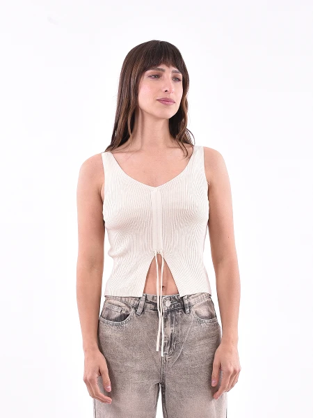 MUSCULOSA LUXEMBURGO OFF WHITE