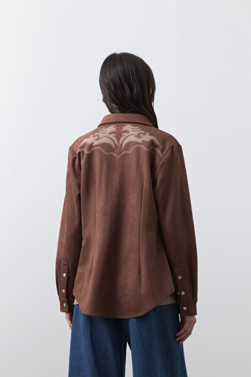 SOBRECAMISA VENTO Chocolate