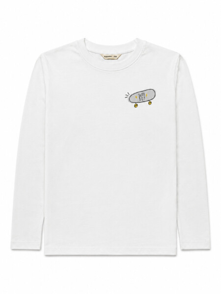 REMERA SPORT FADE BLANCO