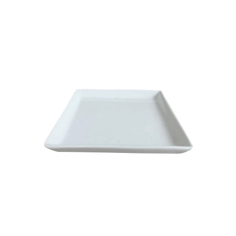 FUENTE CUADRADA PORCELANA 30x4CM BLANCO FUENTE CUADRADA PORCELANA 30x4CM BLANCO