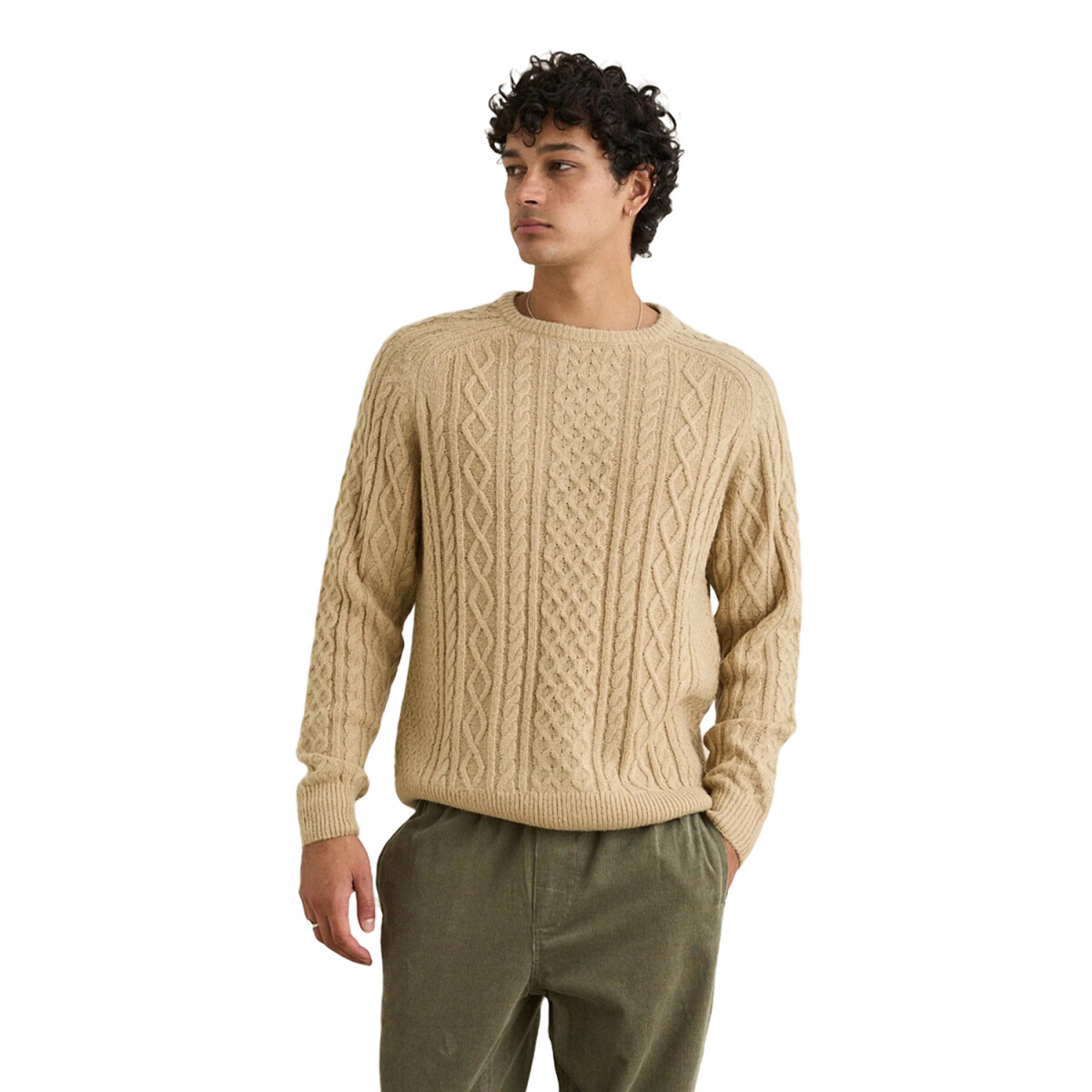 Buzo Rhythm Mohair Fishermans - Beige 