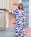 Vestido Valeria azul