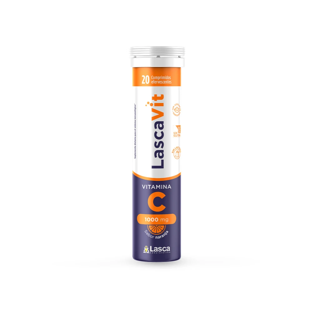 LASCAVIT VIT C 1000 MG X 20 COMP EFERV.