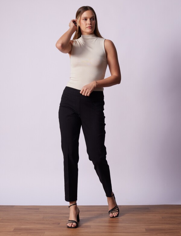 Pantalon Pull On NEGRO
