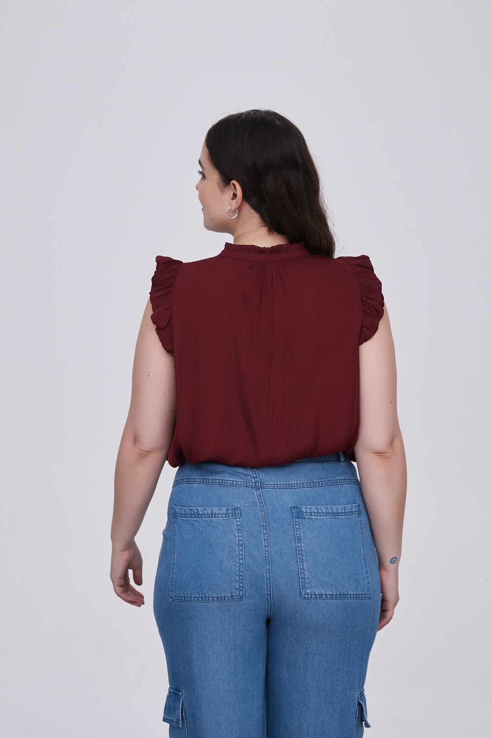 Blusa Daneb Rojo Anaranjado