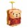 Valija Infantil Rígida Mochila Maleta Pequeña Escuela Viaje Rojo