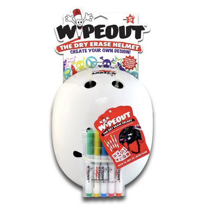 Cascos Wipeout para colorear - Blanco Cascos Wipeout para colorear - Blanco