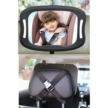 Espejo de Auto para Vigilancia del Bebe Bebesit Deluxe con Luz LED y Control Remoto Espejo de Auto para Vigilancia del Bebe Bebesit Deluxe con Luz LED y Control Remoto