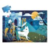 SILUETA36 Puzzle Siluetas 42x30cm 36 Pcs 4+ Djeco - Caballero