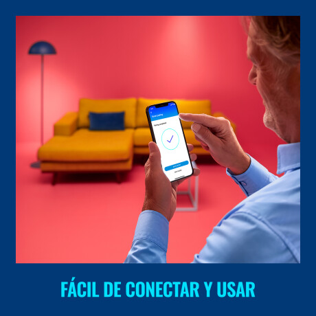 Lámpara Led Inteligente Philips Wiz Squire 9W Blanco Y Color 001