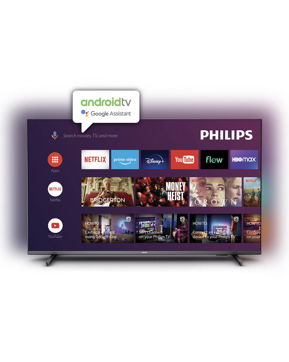 Smart TV 4K Philips 65PUD7906 Android TV Ambilight 65" 