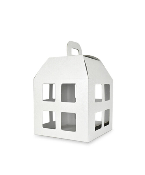 Caja linterna 20x20x25 cm. - PELLE BIANCO Caja linterna 20x20x25 cm. - PELLE BIANCO