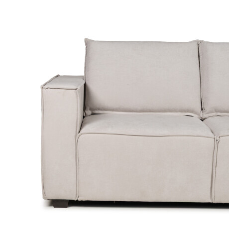 Rinconera Urban - Tela Microfibra - Chaise derecho 12073 (Greige)