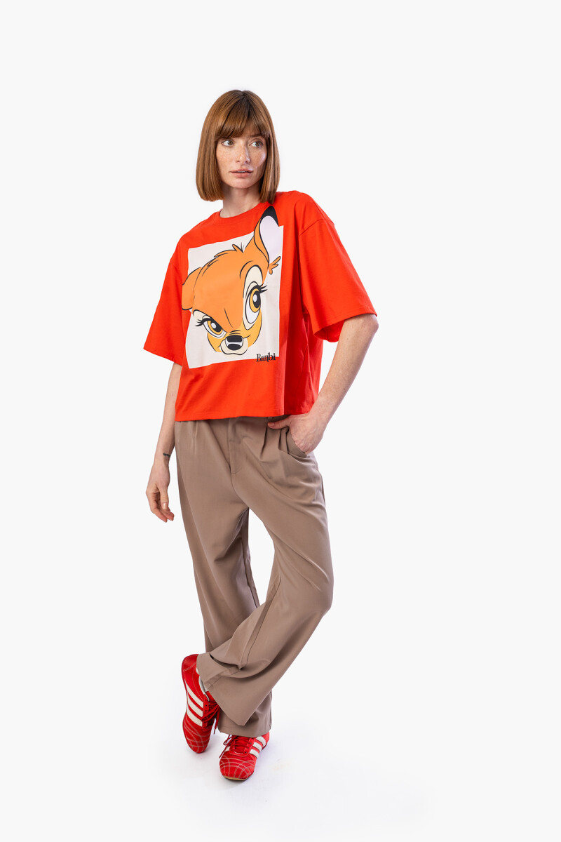 REMERA BAMBI IN BOX - LADRILLO 