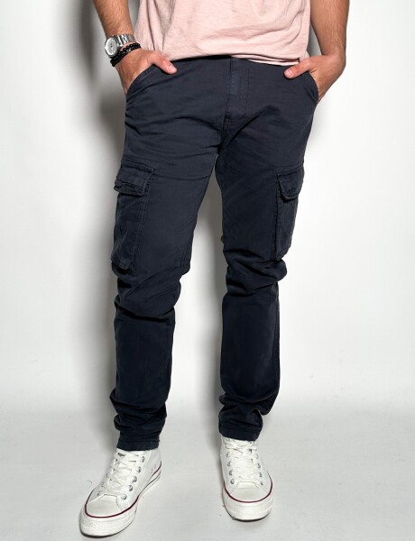 Pantalon Cargo Scar Azul