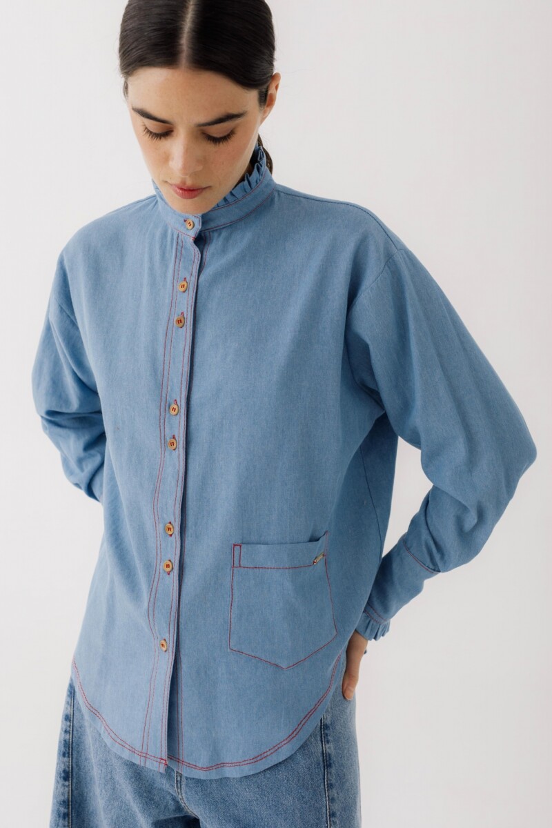 PRE VENTA Camisa Ota Jean Celeste