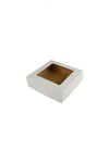 Caja flexi 53 13x13x4 con visor BLANCO