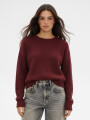 Sweater Planus Cereza Oscuro