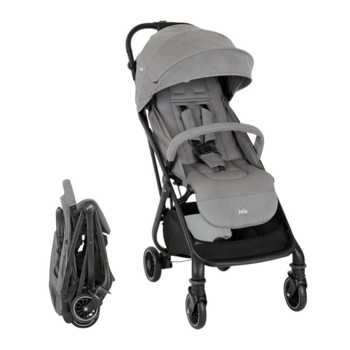 Cochecito Joie Tourist Ultraliviano Y Compacto - Con Protector De Lluvia Y Bolso 