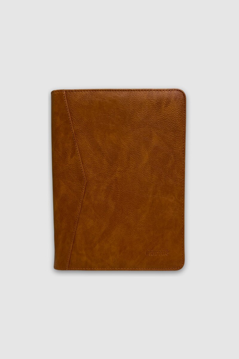 Dossier Must con cierre - Brandy 