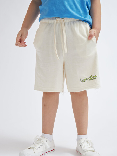 Short deportivo liviano Laguna- Crudo