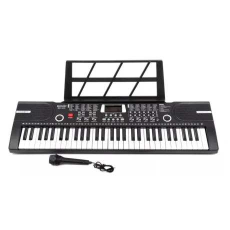 Teclado Musical Órgano Piano 61 Teclas Negro