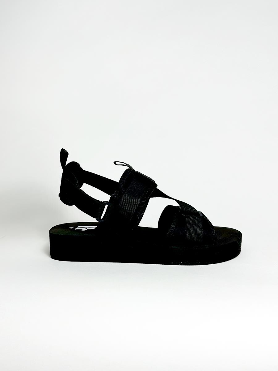 SANDALIAS KIKA RUSTY - Negro 