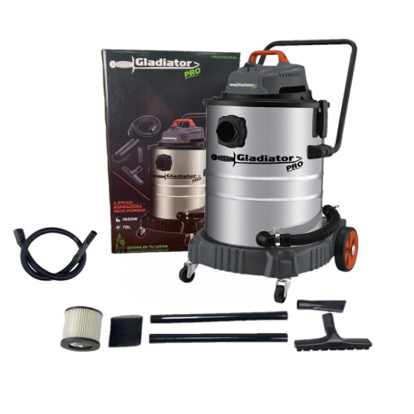 ZZ ASPIRADORA SECO-HUMEDO 70L 1600W A870220 GLADIATOR ++ N/a