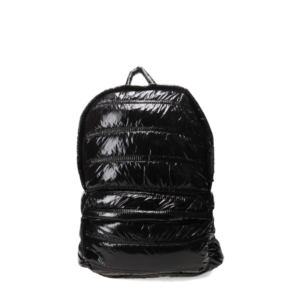 Mochila Miss Carol Quiv Con Capitoneado - Negro 