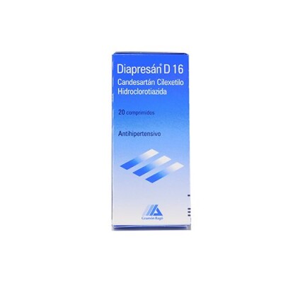 Diapresan D 16 Mg. 20 Comp. Diapresan D 16 Mg. 20 Comp.