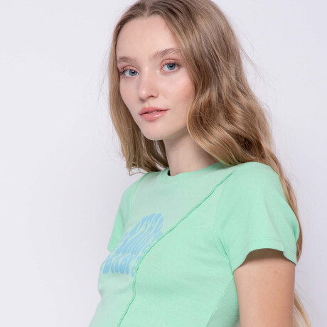 REMERA YEAH BABY Verde Grecia