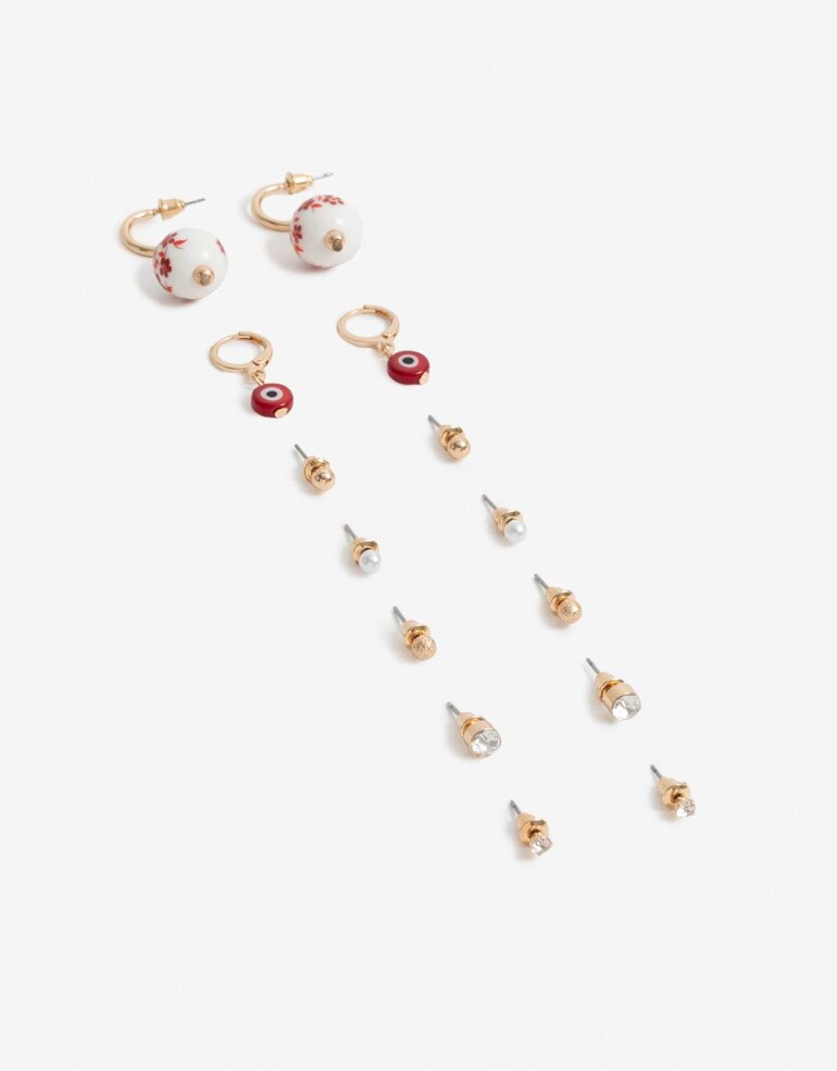 Aros Sets Metal Bijou Set Metal - Dorado