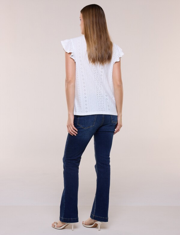 Blusa Broderie CRUDO