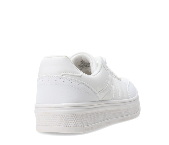 Championes de Mujer Miss Carol LILYAN con plataforma Blanco