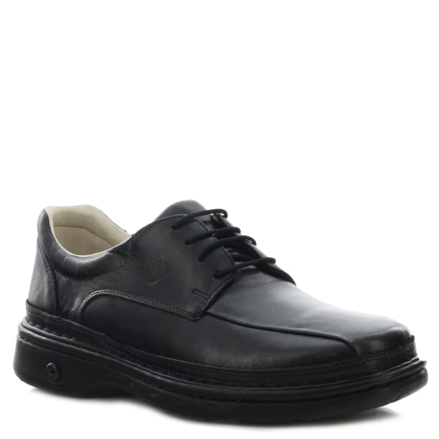 Zapatos de Hombre Lombardino Diabetic. Negro