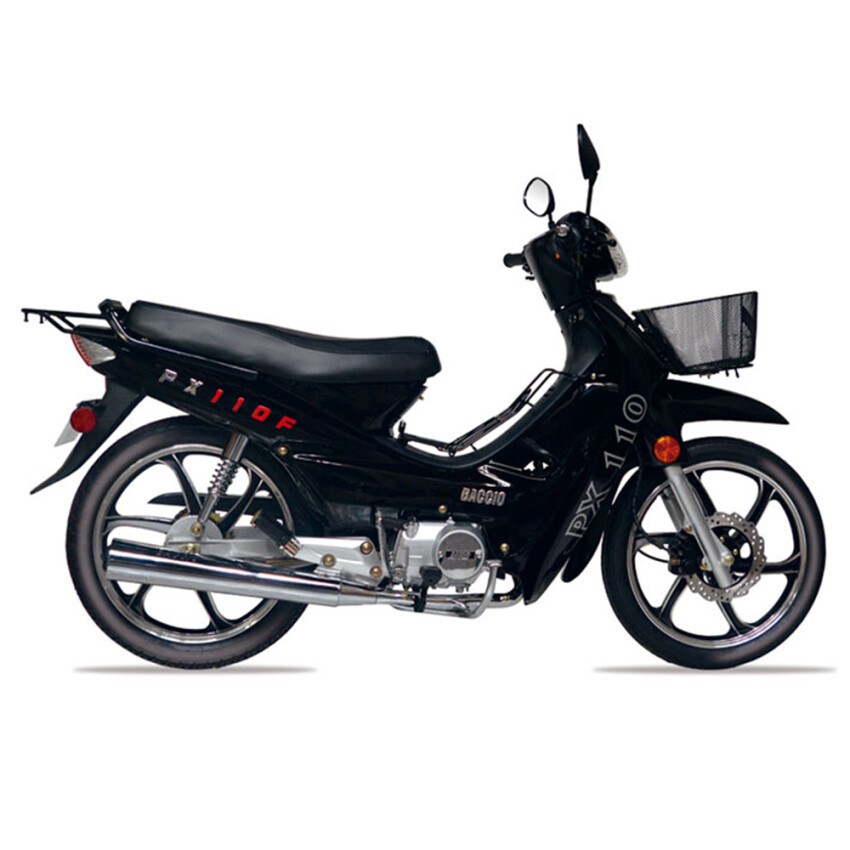 Moto Baccio PX 110 F Llantas Aleación Negro