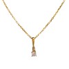 Dije Vintage-Oro bajo-Piedra Zirconia-CP8528 conpiedra
