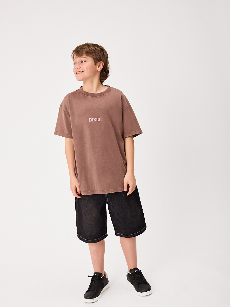 T-SHIRT M/C COSTA DULCE TEEN DIXIE Marrón