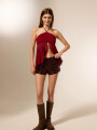 Tops Lyria Bordeaux