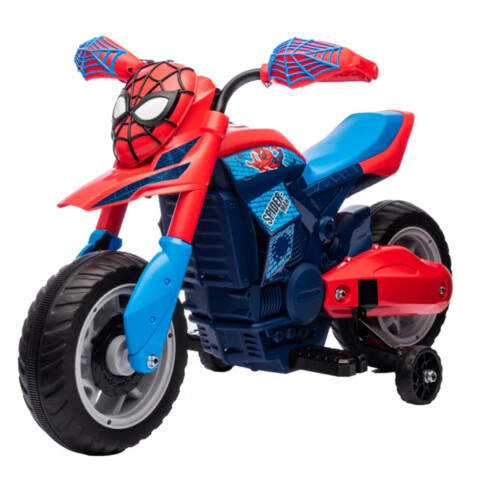 Moto A Batería Spiderman Con Ruedas 51719 MOTO ELECTRICA SPIDERMAN DISNEY 51719