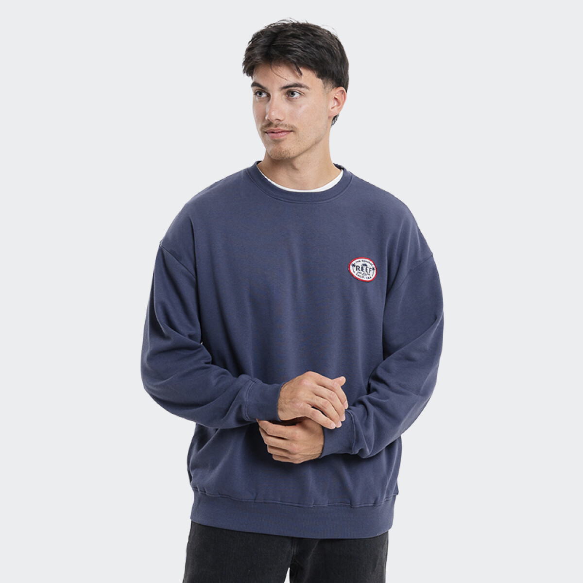 Buzo Reef Round Neck - Azul 